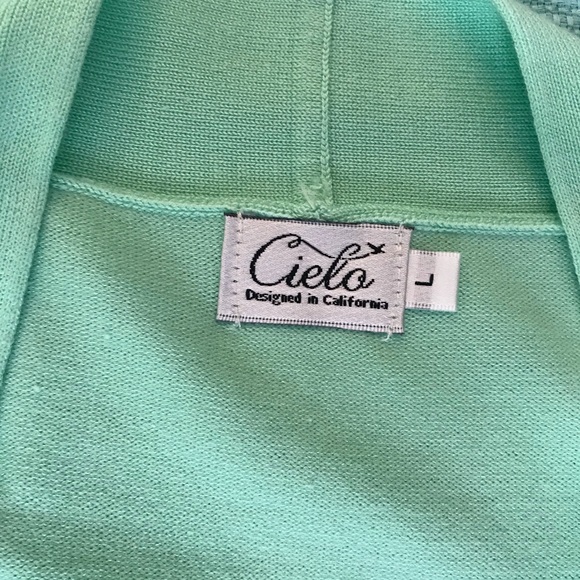 Bolo Length Mint Cardigan - Picture 2 of 2